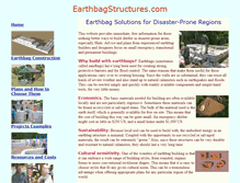 Tablet Screenshot of earthbagstructures.com